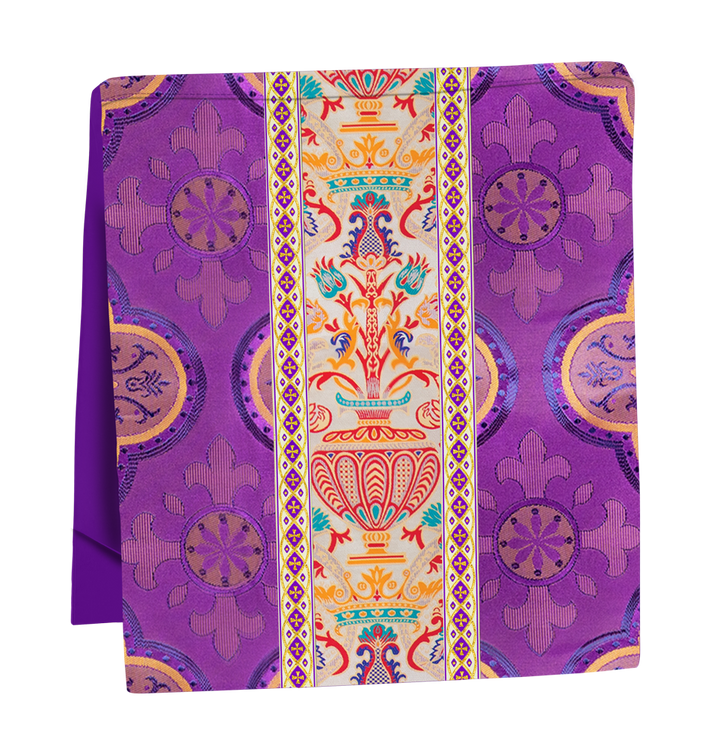 Tapestry Chasuble with Detailed Braids and Trims