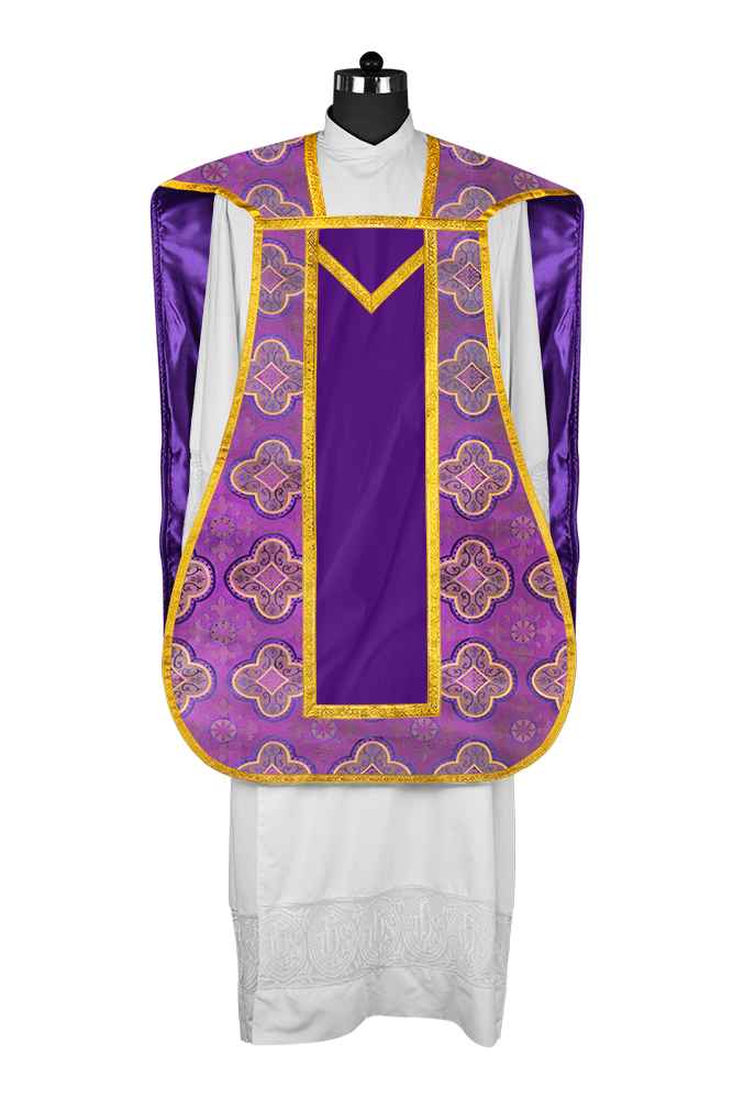 Fiddleback with spiritual motif