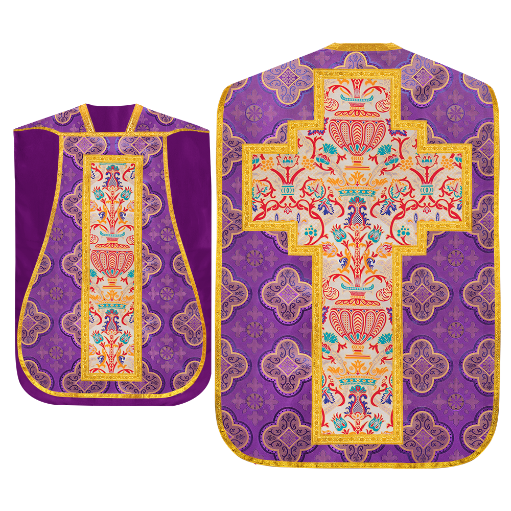 Tapiz de coronación Casulla romana 