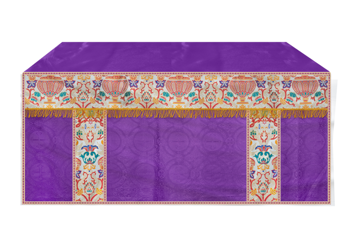Coronation Tapestry Altar Cloth with Trims