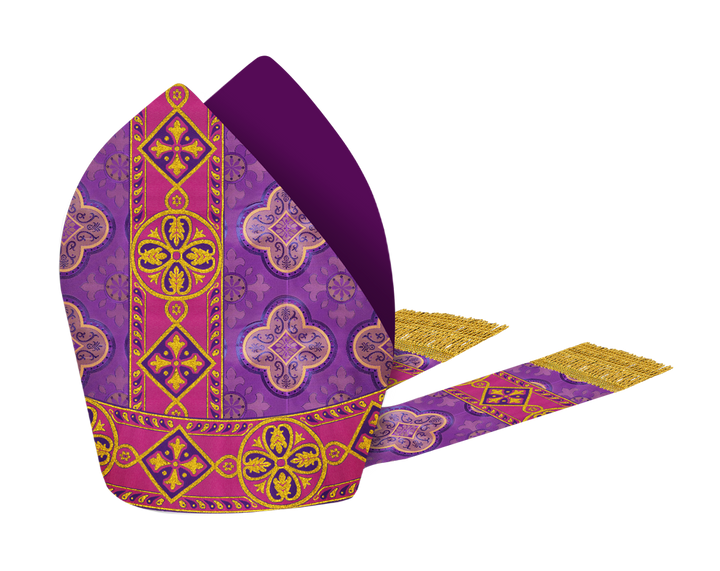 Mitre Vestment with Detailed Braids