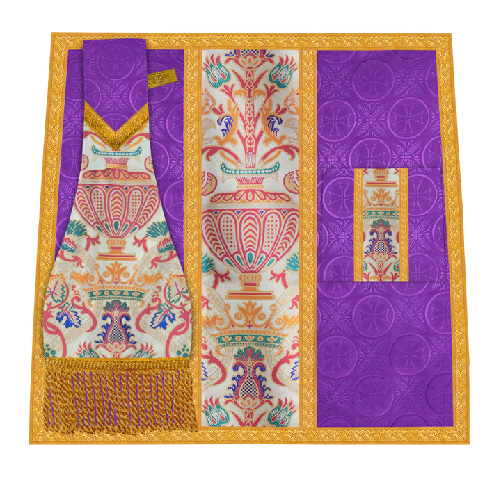 Handcrafted Tapestry Mass Set with Braided trims
