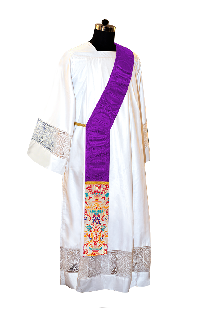 Coronation Tapestry Deacon Stole