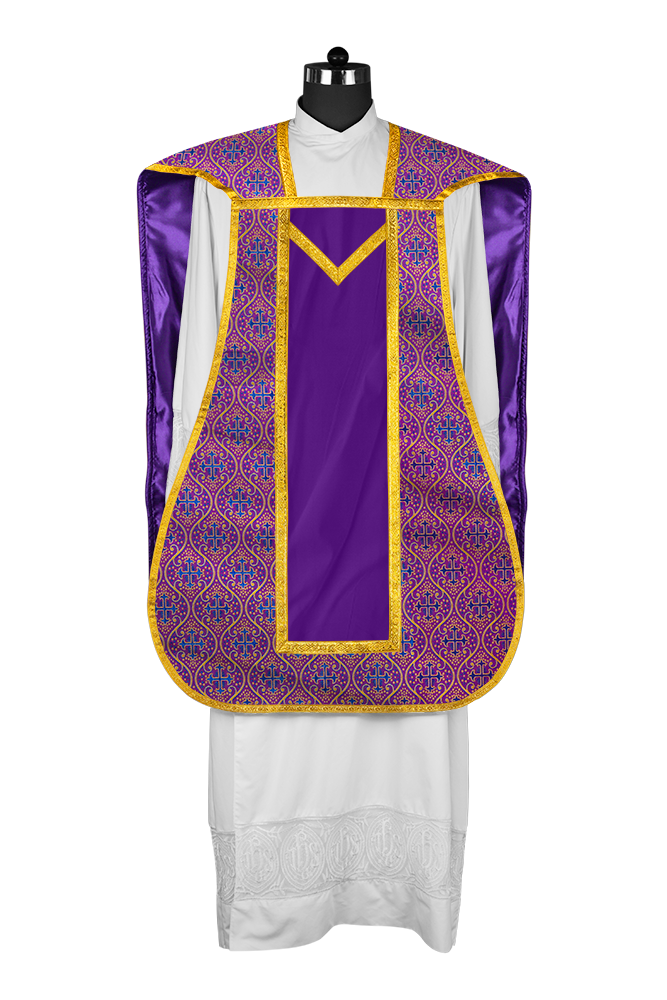 Fiddleback with spiritual motif