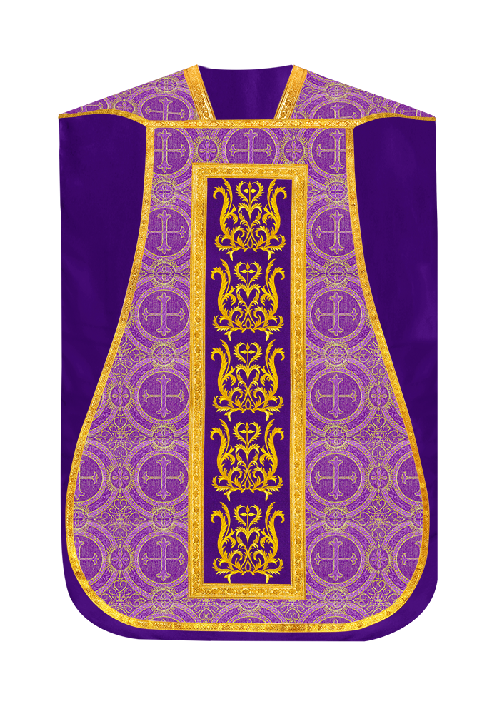 Roman Chasuble with matching stole