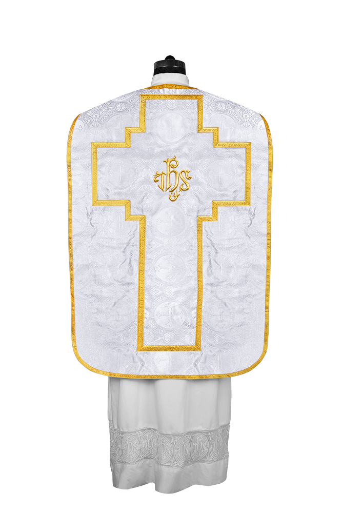 Roman Chasuble with adorned motif