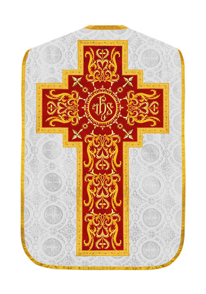 Roman Chasuble with matching stole