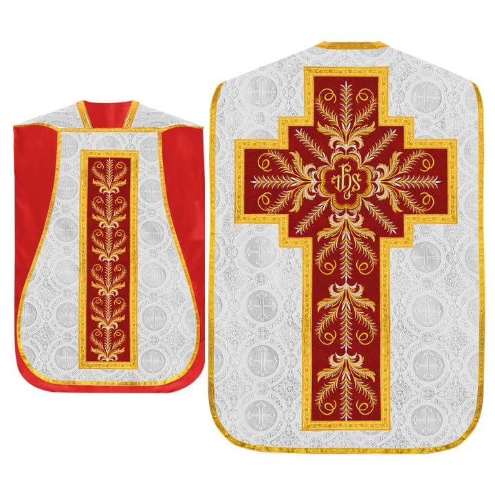 Roman Chasuble with liturgical motifs
