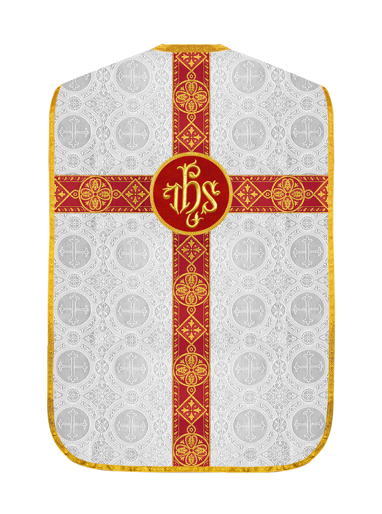 Embroidered Roman Chasuble Vestment