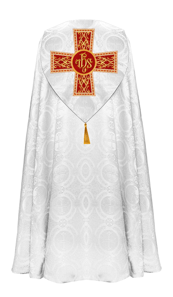 Gothic Cope Vestments With Liturgical Embroidery and Trims