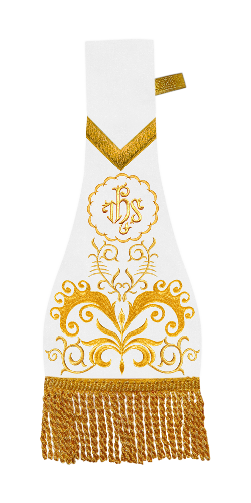 Roman chasuble with adorned embroidery