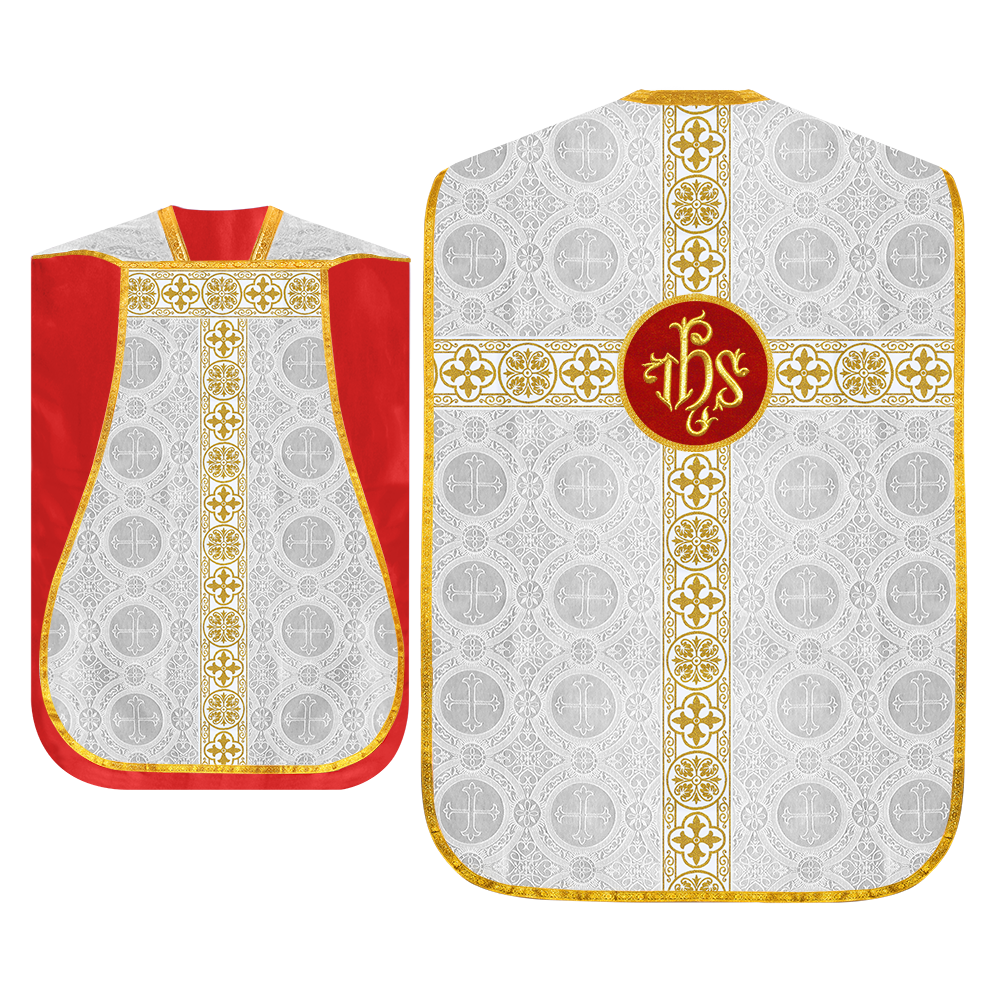 Roman Catholic Chasuble with Spiritual Motif