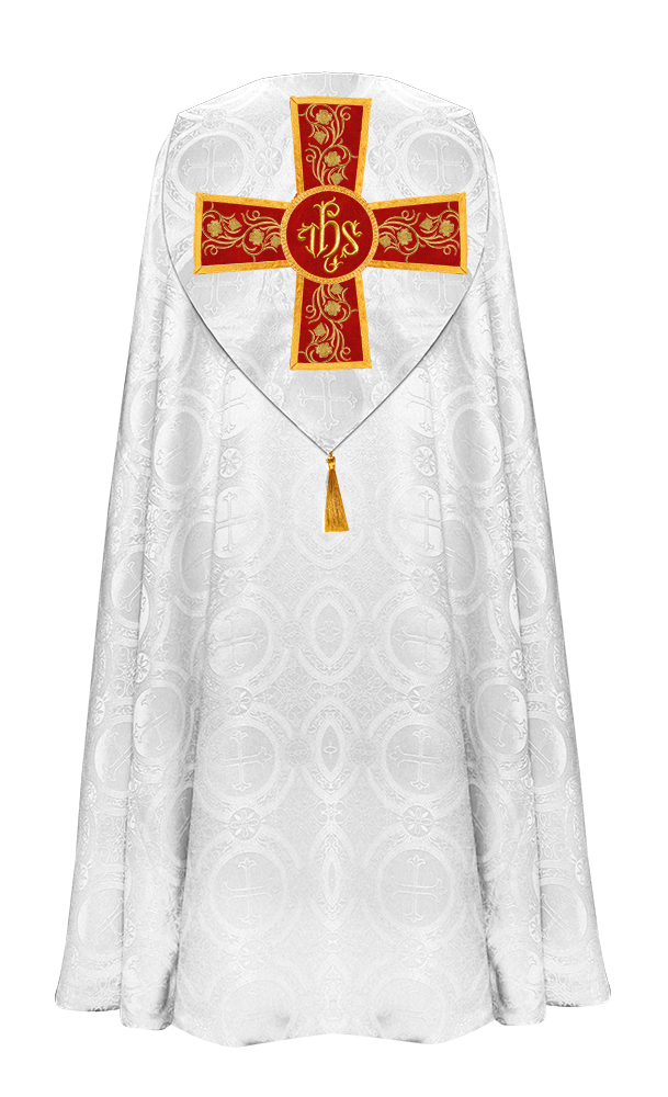 Gothic Cope Vestment with Ornate Embroidery