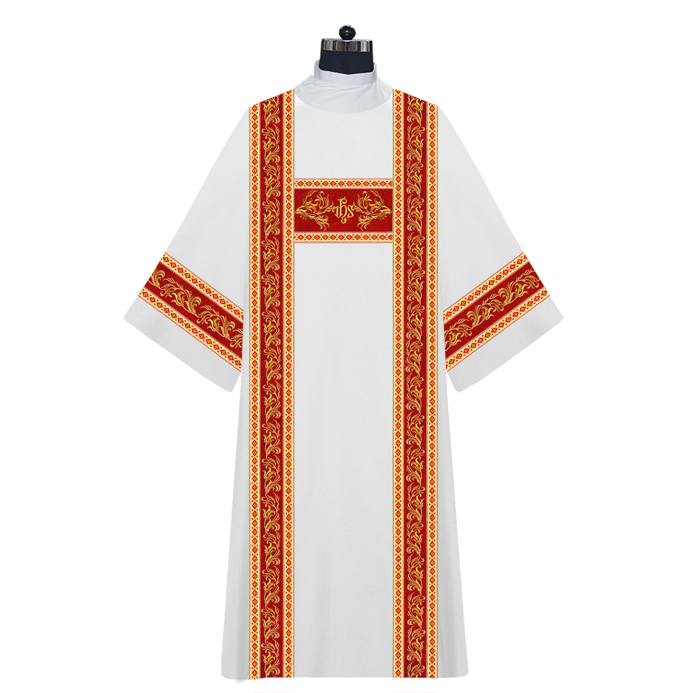 Dalmatics Vestments With Enhanced Embroidery