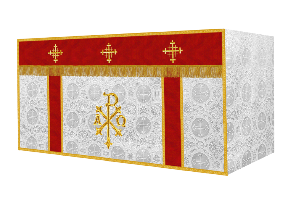 Altar Cloth with Spiritual Cross