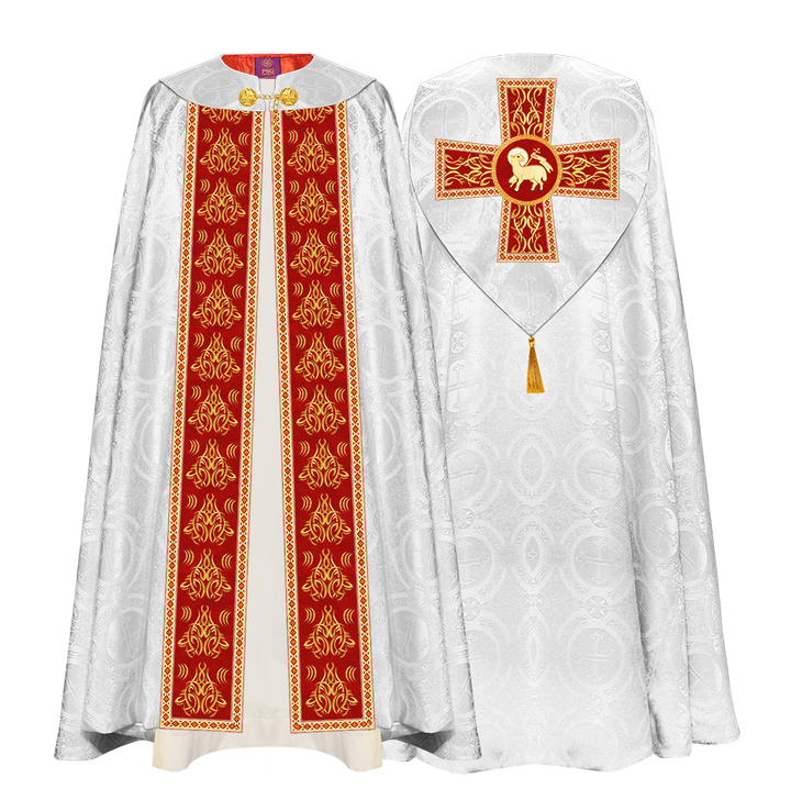 Gothic Cope Vestments With Liturgical Embroidery and Trims