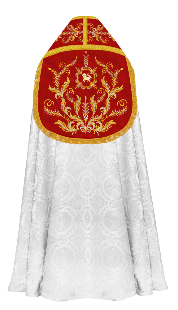 Roman Cope with embroidered motif