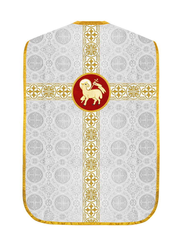 Roman Catholic Chasuble with Spiritual Motif