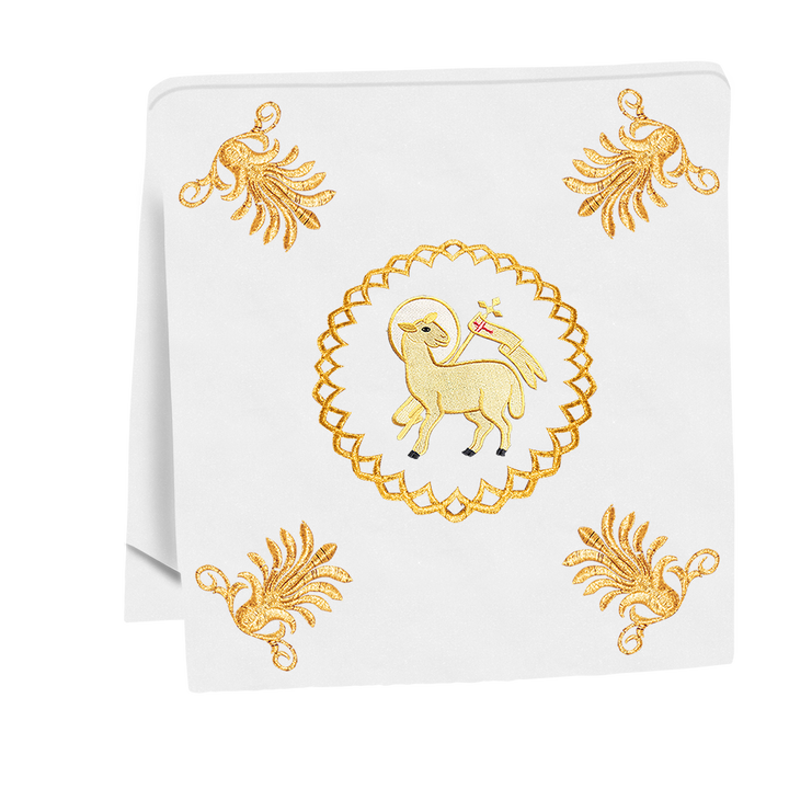 Liturgical Church Mass Set with Ornate Embroidered Details