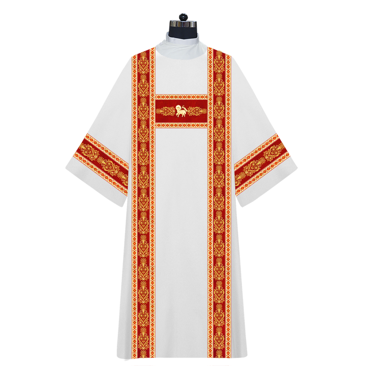 Dalmatics Vestments With Embroidered motifs