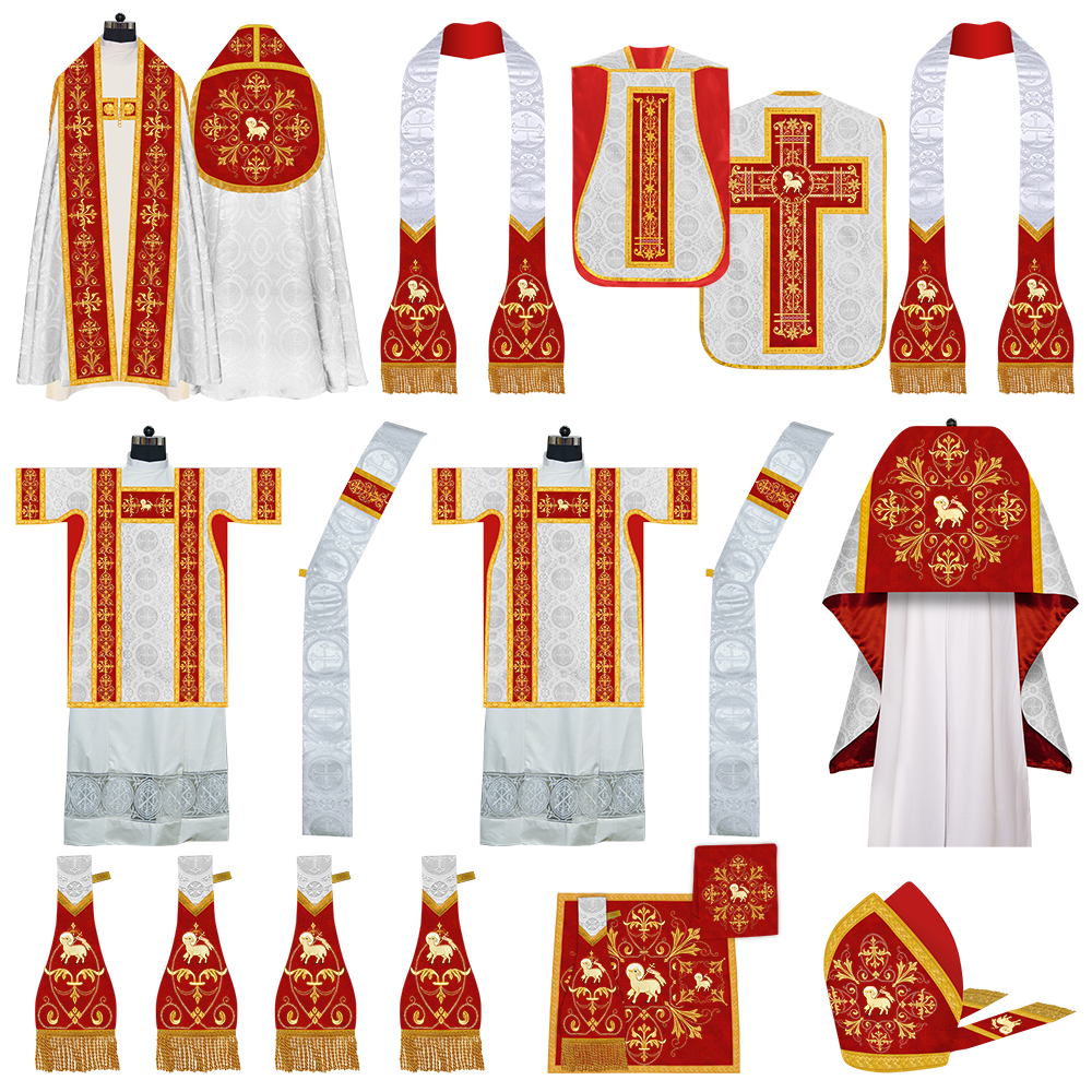 Roman Highline Mass Set with Embroidered Orphrey