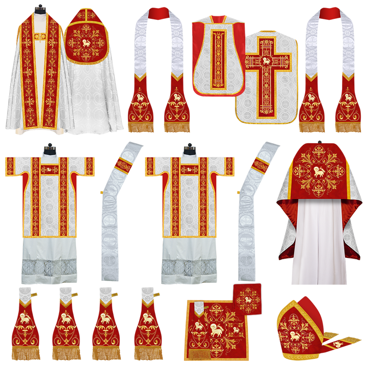 Roman Highline Mass Set with Embroidered Orphrey