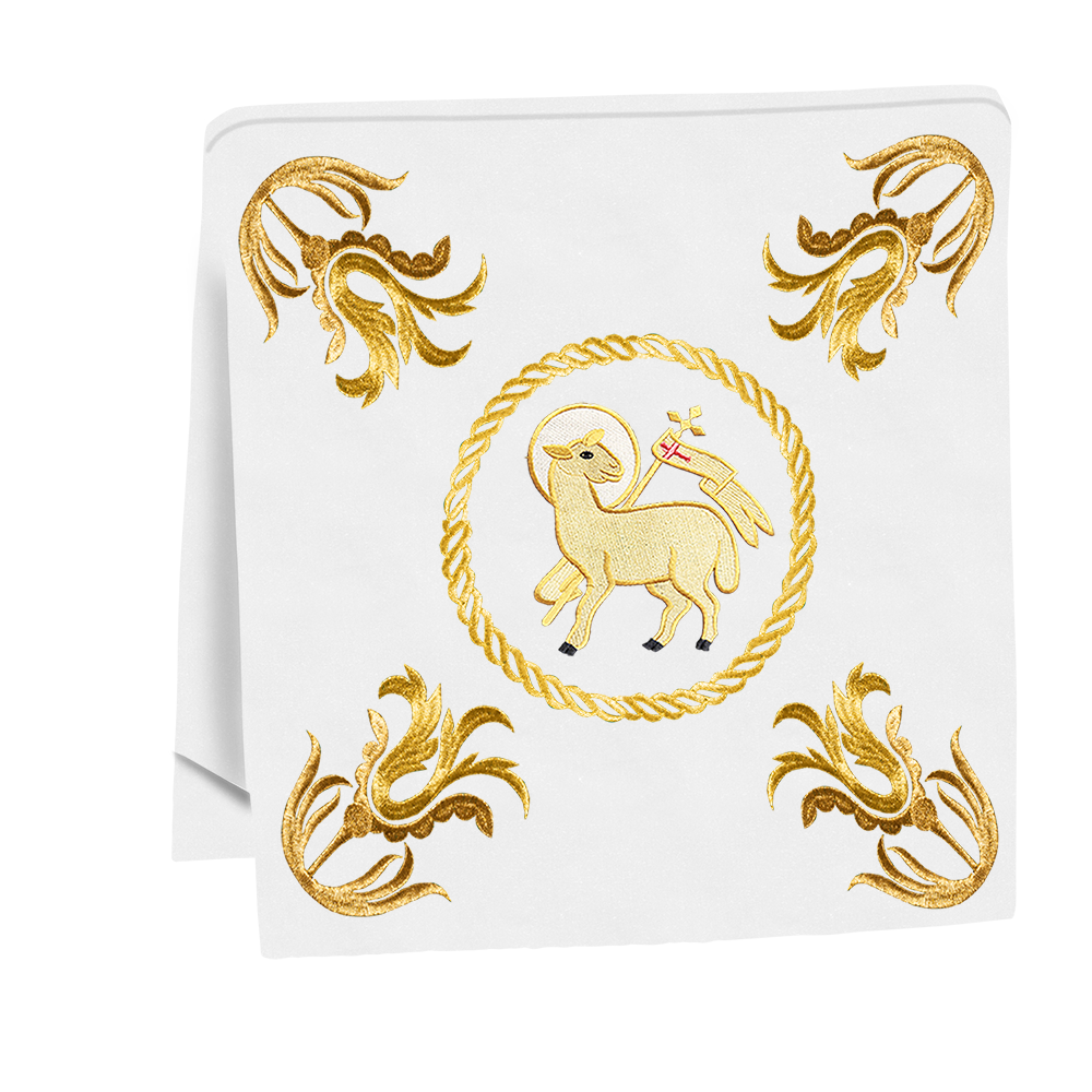 Handmade Church Altar Cloth with Traditional Embroidery