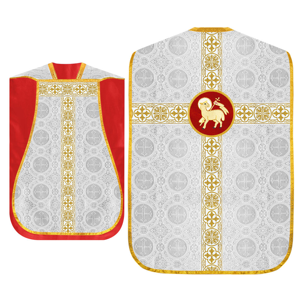 Roman Catholic Chasuble with Spiritual Motif