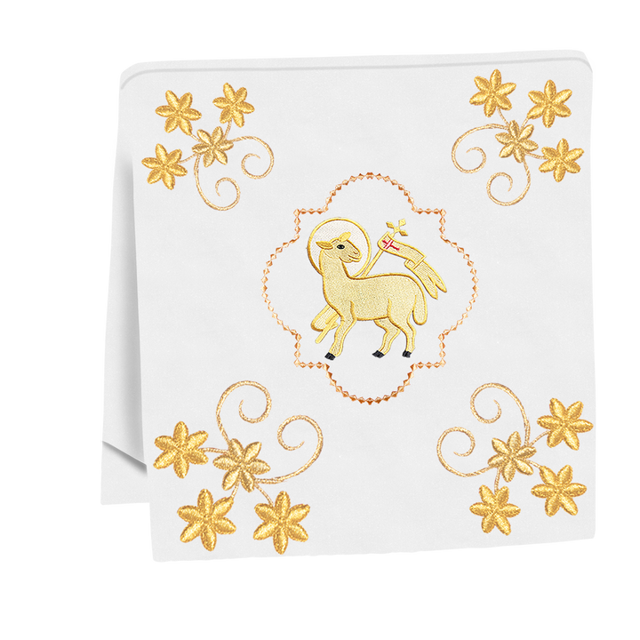 Catholic Altar Mass Set with Embroidered Motif