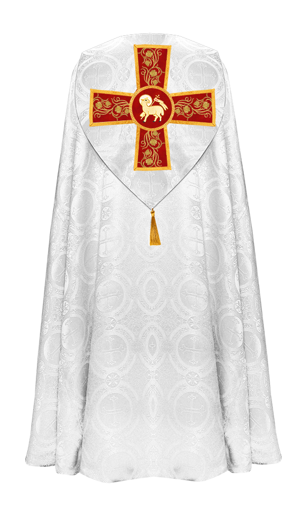 Gothic Cope Vestment with Ornate Embroidery