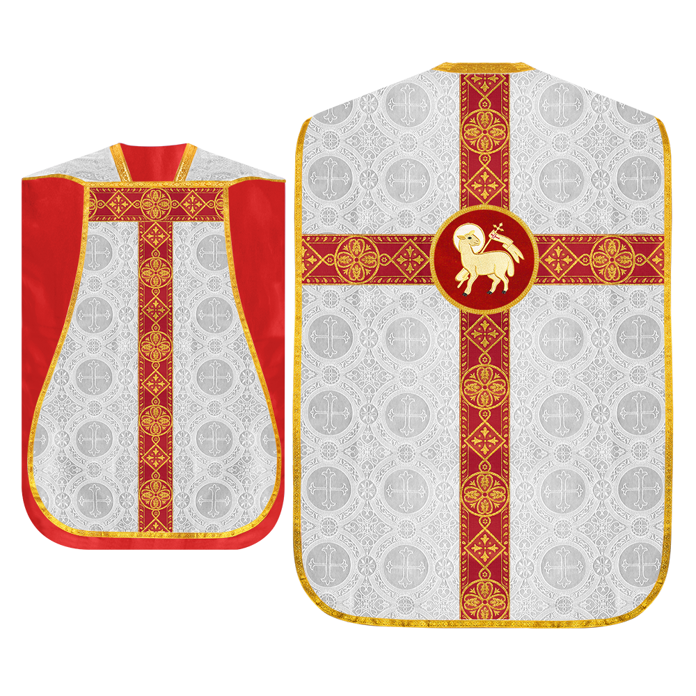 Embroidered Roman Chasuble Vestment