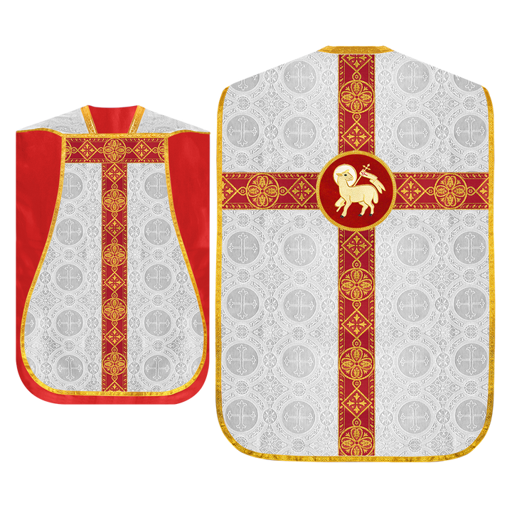 Embroidered Roman Chasuble Vestment