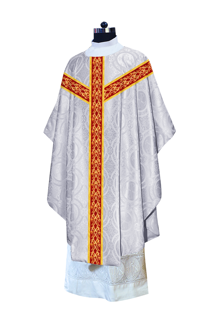 Embroidered Gothic chasuble