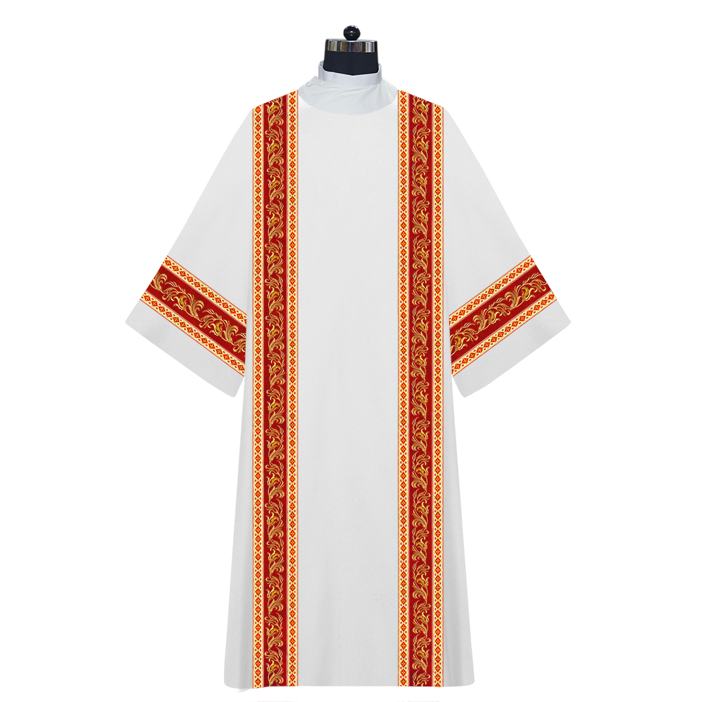 Dalmatics Vestments With Enhanced Embroidery