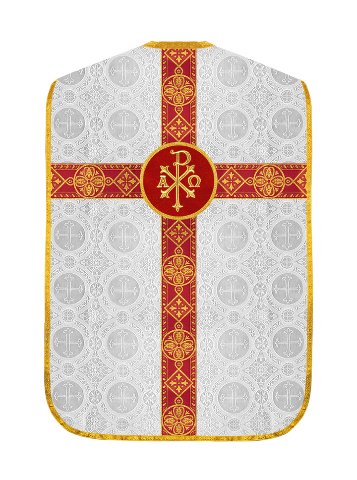 Embroidered Roman Chasuble Vestment