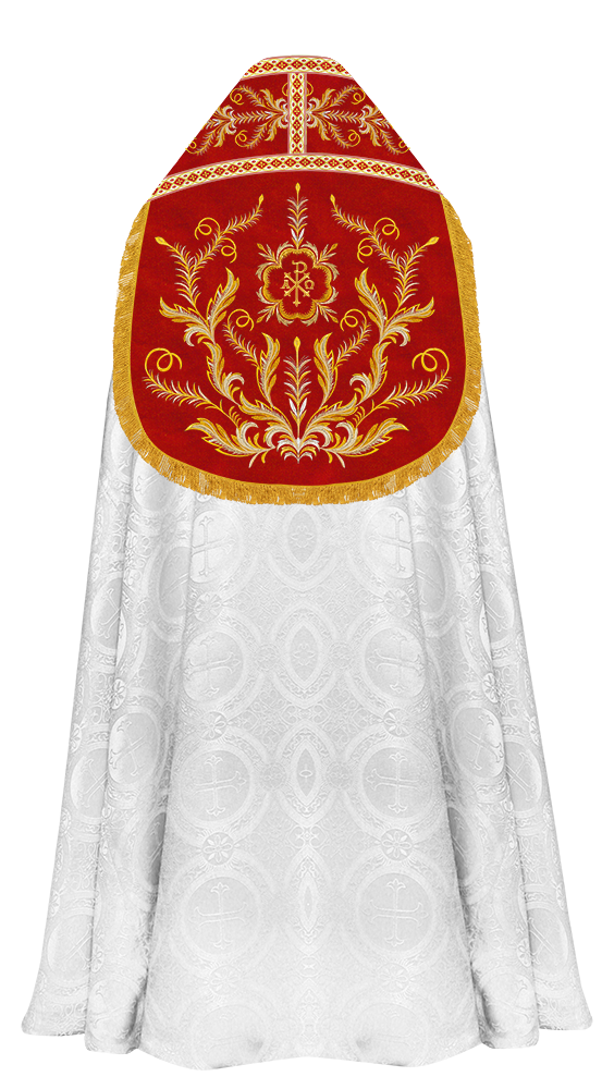 Traditional Embroidered Roman Cope Vestment