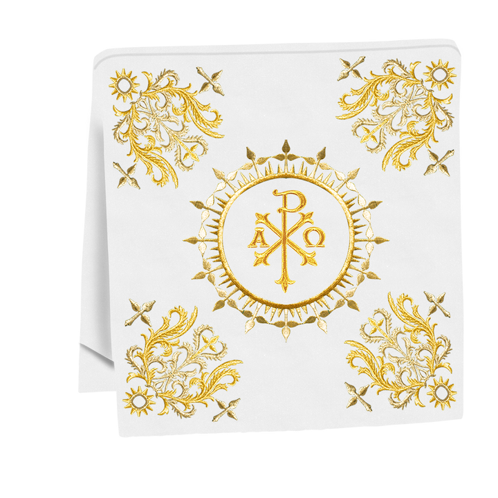 Premium Altar Mass Set with Ornate Embroidered Trims