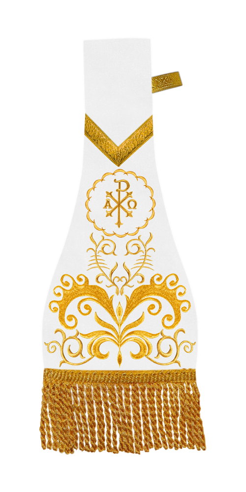 Roman chasuble with adorned embroidery