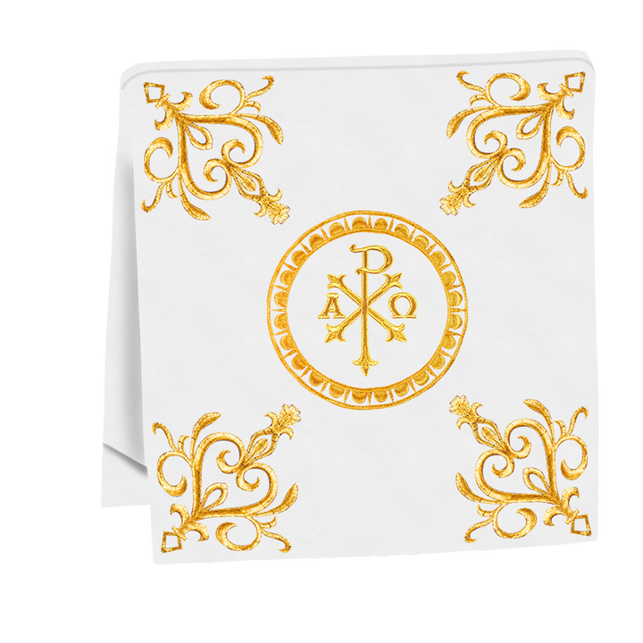 Liturgical Mass Set with Ornate Embroidery and Motif