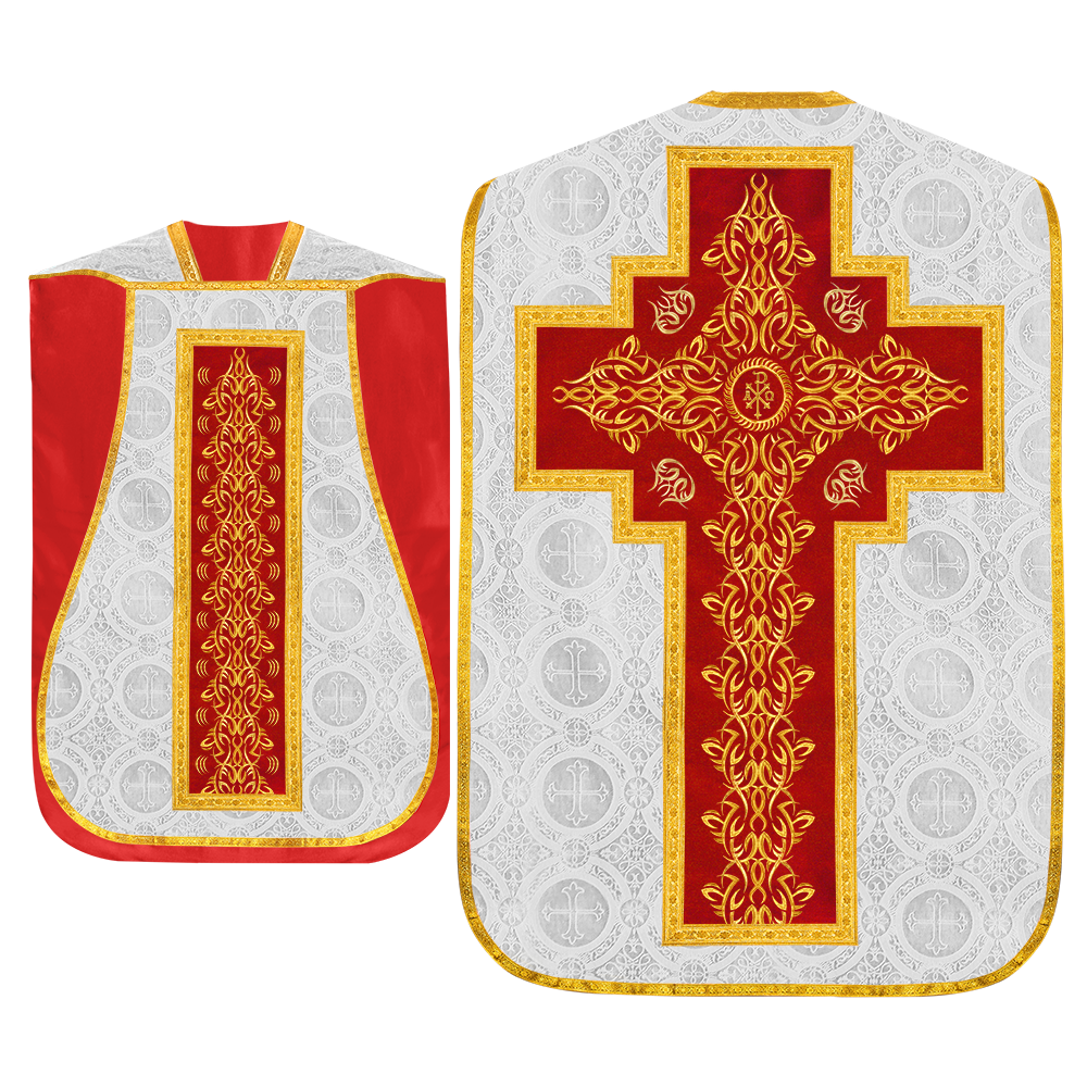 Fiddleback vestment with stole