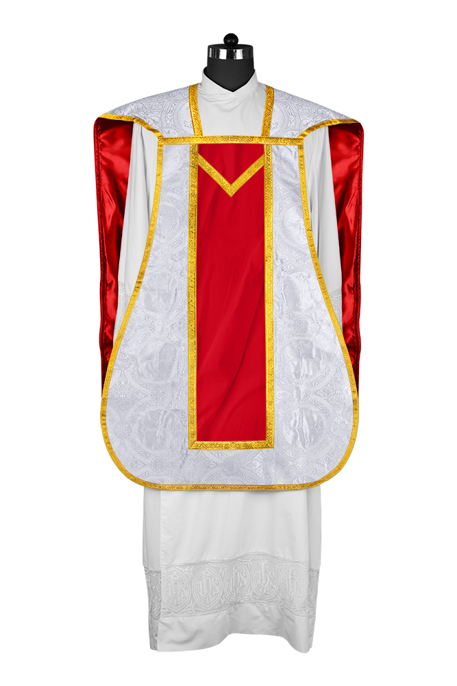 Fiddleback with spiritual motif