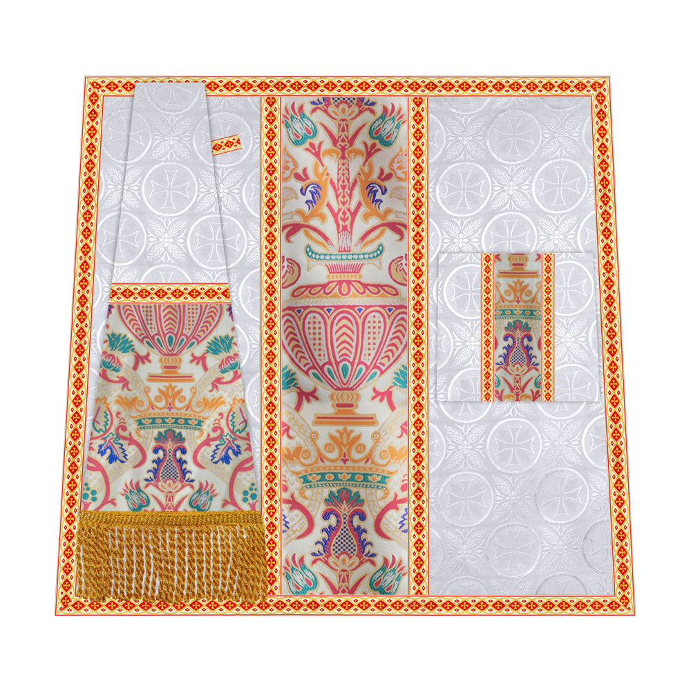 Liturgical Tapestry Mass Set with Ornate trims
