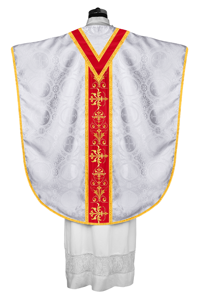 St Philip Neri Chasuble with Embroidered Lace