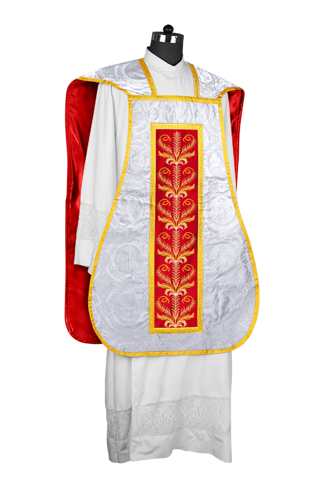 Roman Chasuble with liturgical motifs