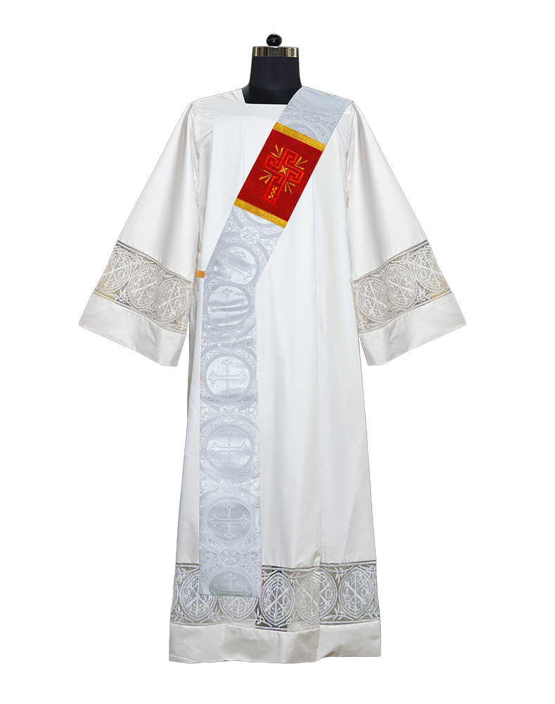 Glory Cross Adorned Deacon Stole