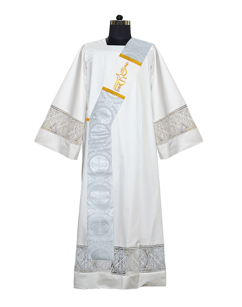 PAX with Chalice Adorned Deacon Stole