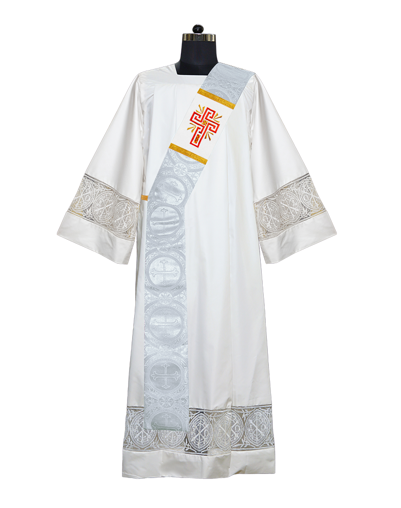 Glory Cross Adorned Deacon Stole