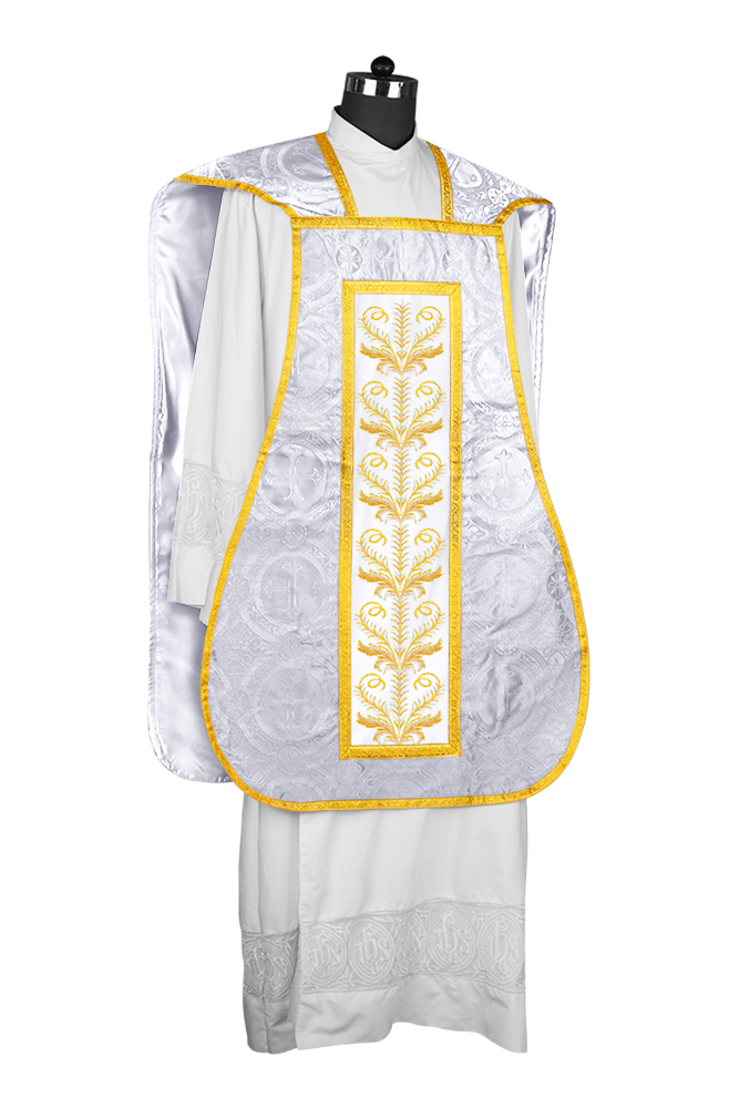 Roman Chasuble with liturgical motifs