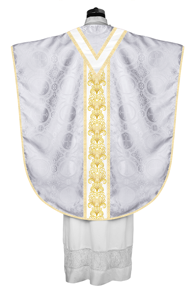 Spiritual Borromean Chasuble With Y Type Orphrey and Trims