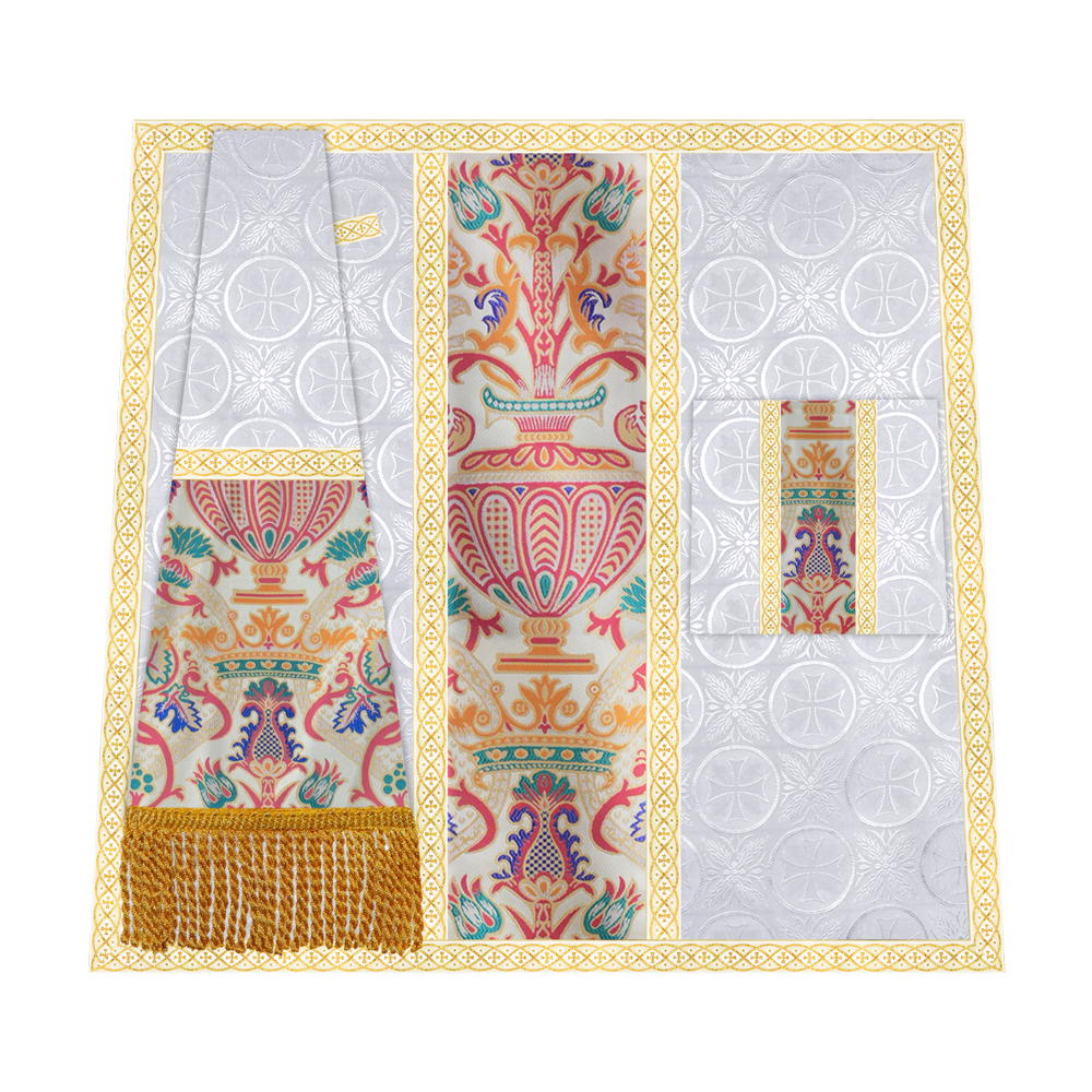 Liturgical Tapestry Mass Set with Ornate trims